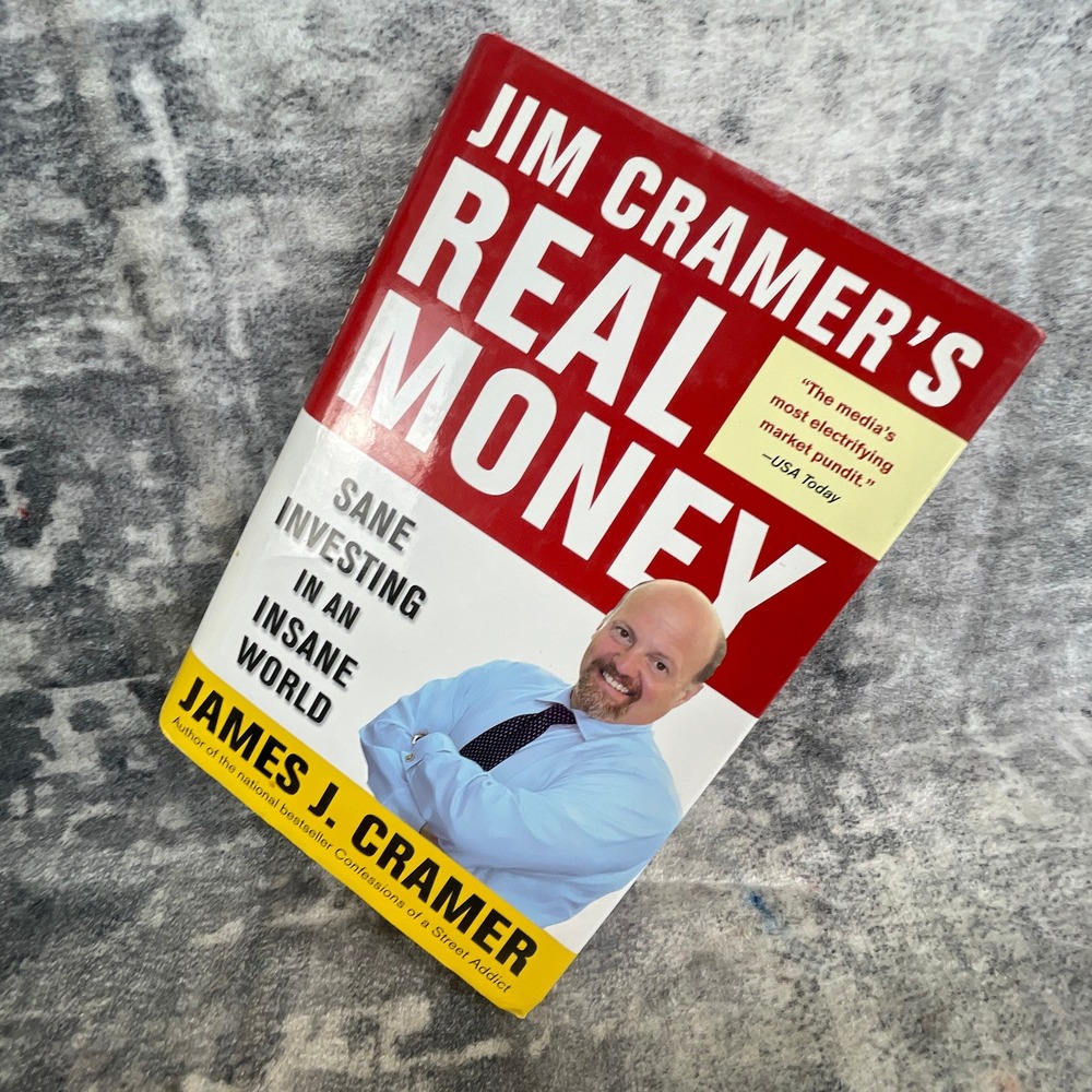 Real Money Jim Cramer Sane‎ Investing in an Insane World Hardcover
